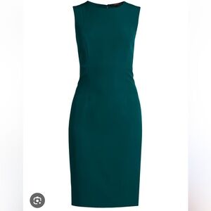NWT Kobi Halperin Teal Sheath Dress size 8